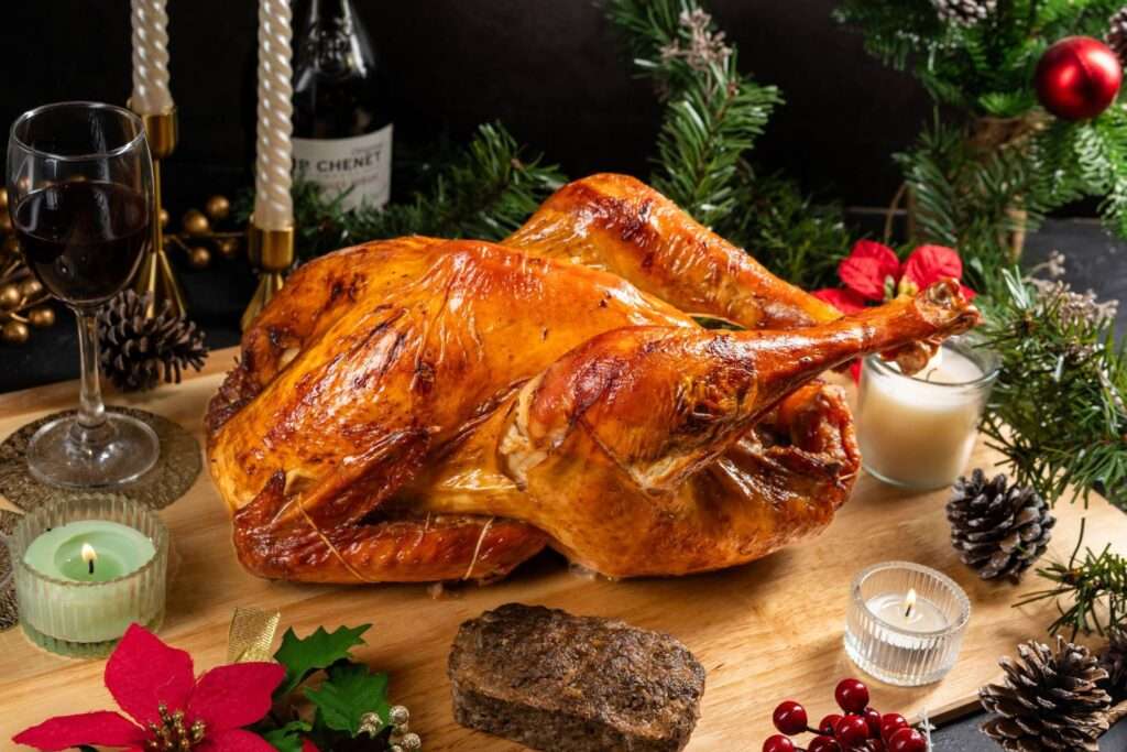 Stuffed Whole turkey (Stuffing Foie gras figs 1 Kg) 10 pax