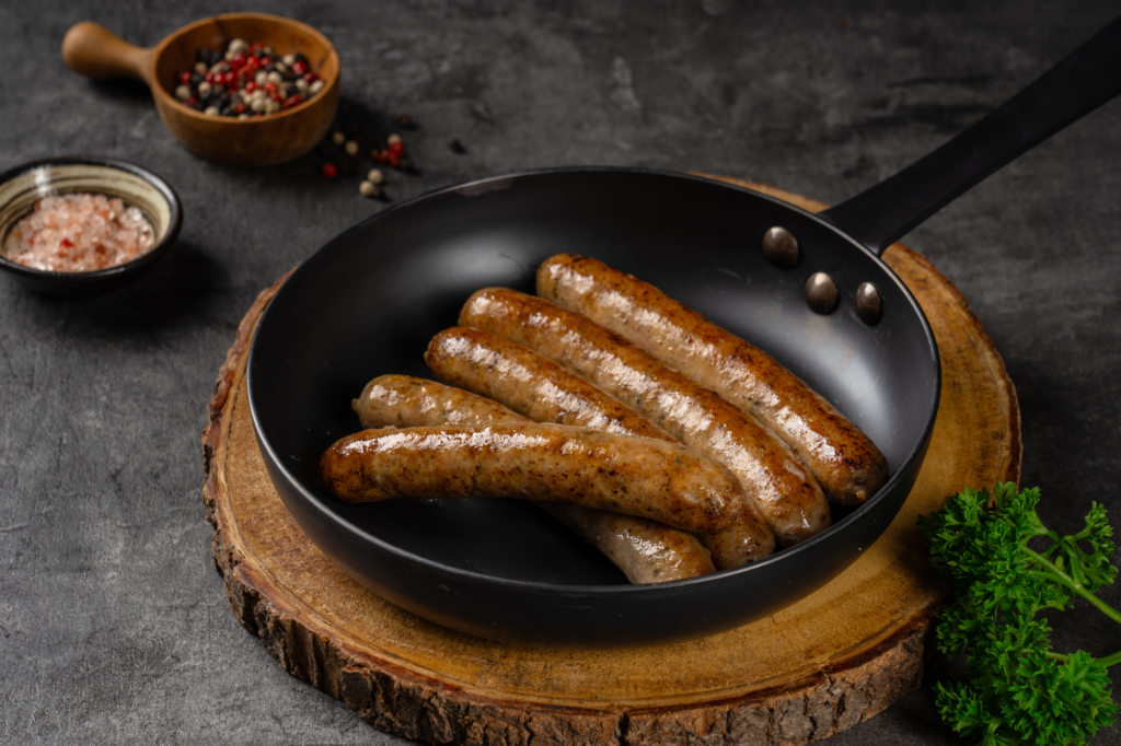 Cooked Veal Sausage